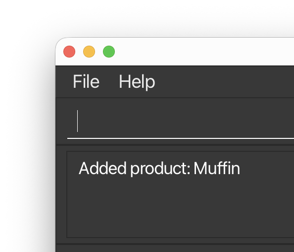 After: Product added successfully